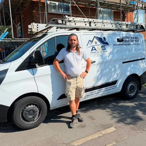 Austin Eveden, owner of A & S Roofing & UPVC Ltd